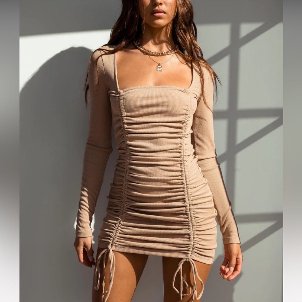 Princess Polly Ribbed boycon dress US4